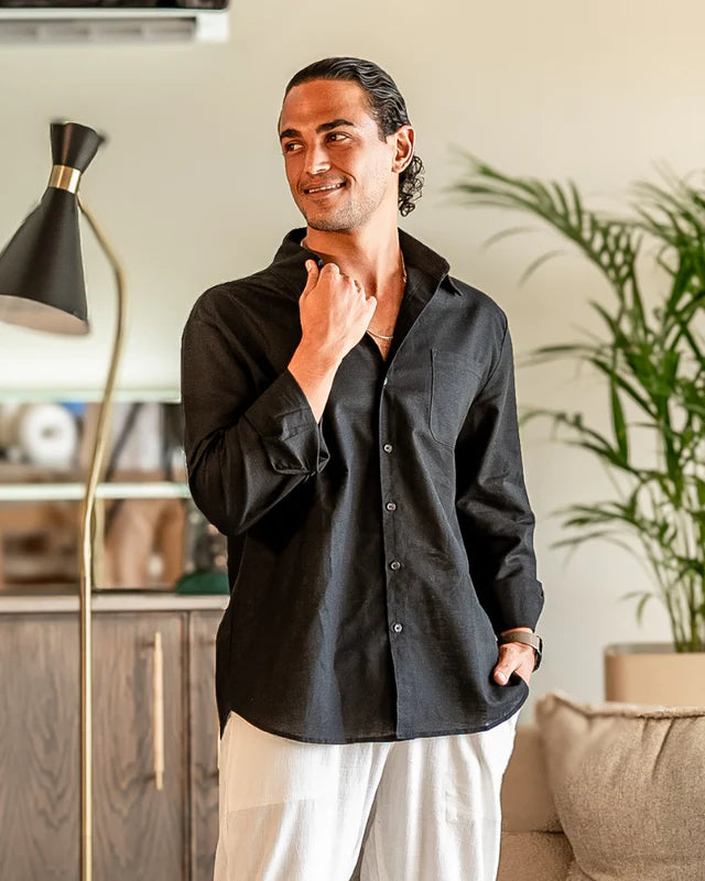 Cape Town – 100% Linen Shirt