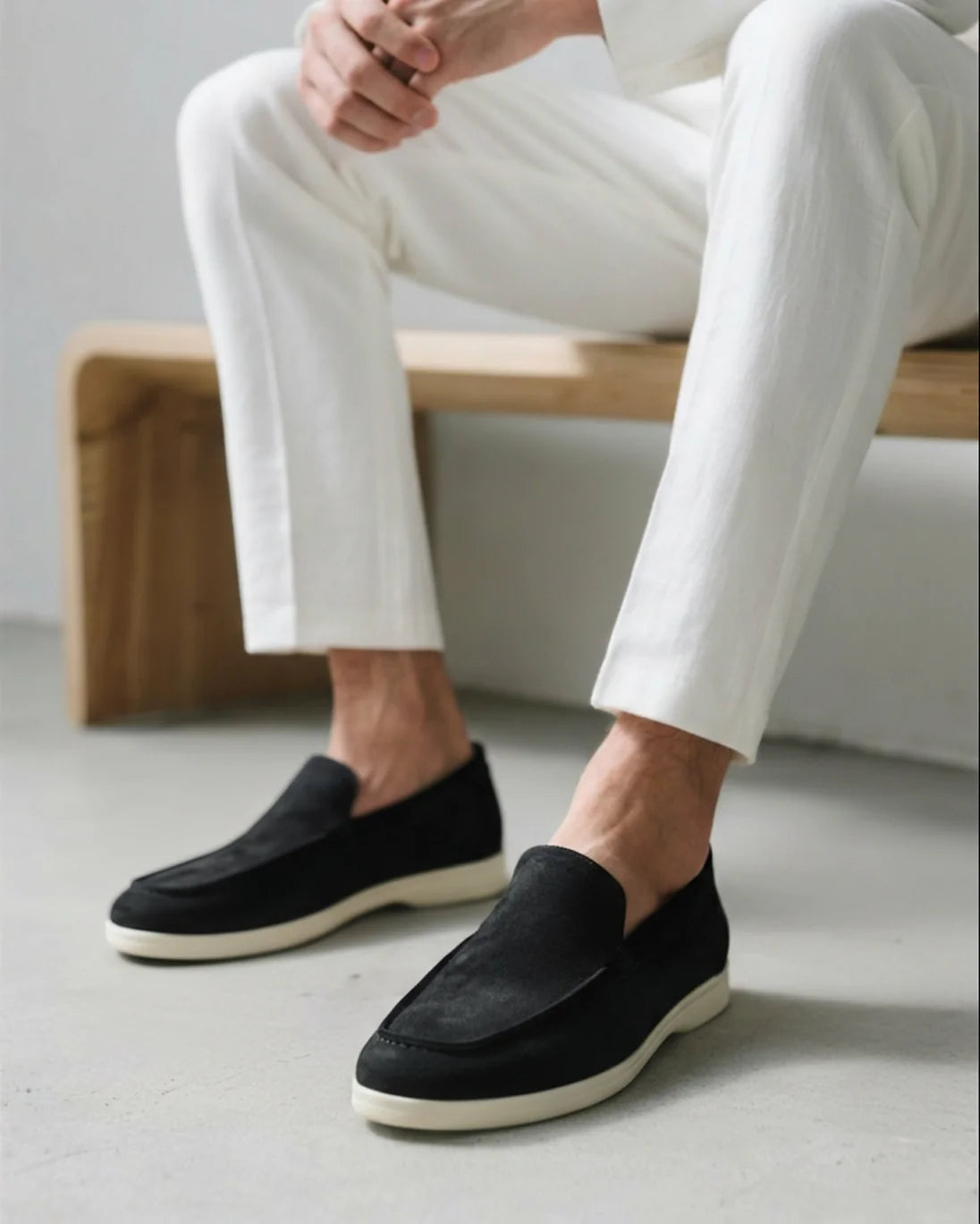 Old Money Premium Suede Loafers